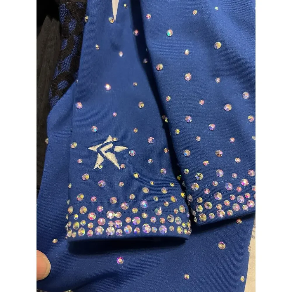 Cheer Athletics All Star Cheer Uniform YL One Piece Bling Rebel Athletic